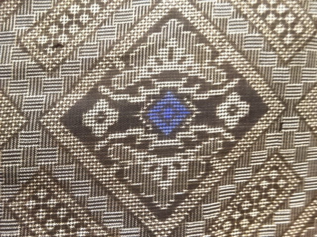 アンティーク　本場泥大島紬着物（龍郷）